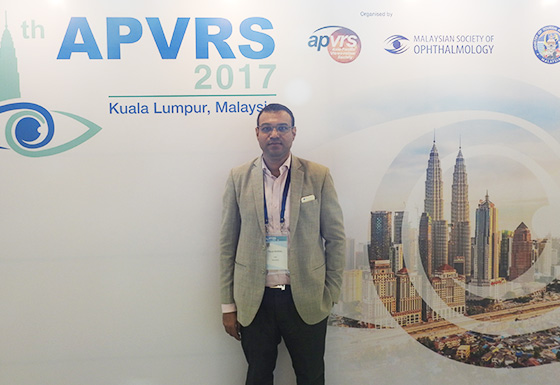 At the APVRS conference in Kaula Lumpur, Malaysia