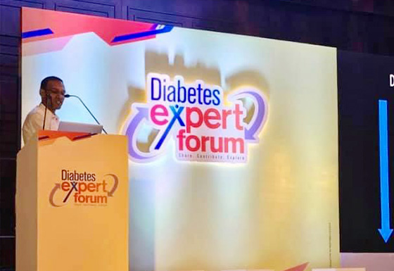 Lecture at Diabetes Expert Forum